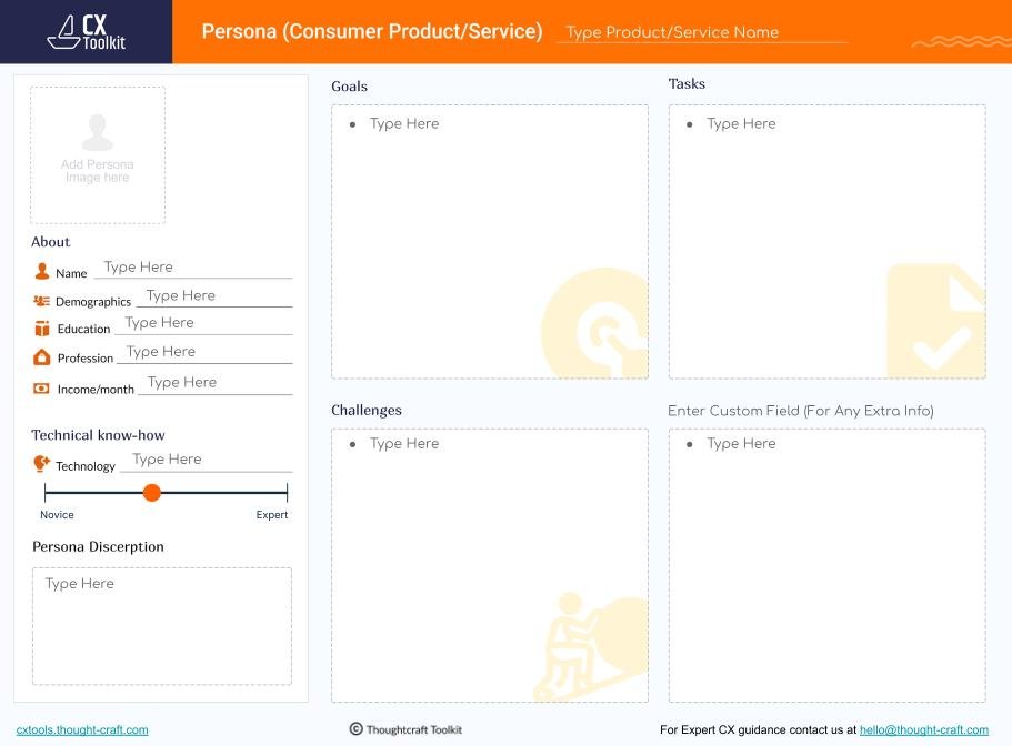 CX Toolkit - Customer Persona